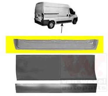 VAN WEZEL 1747274 -  Дверь, кузов